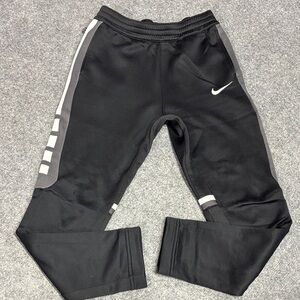 Nike Kids Black and Gray Joggers